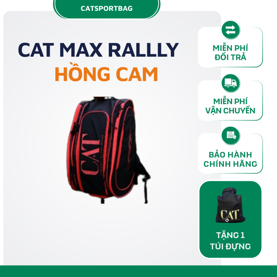 CAT Max Rally Cam Hồng - Nữ