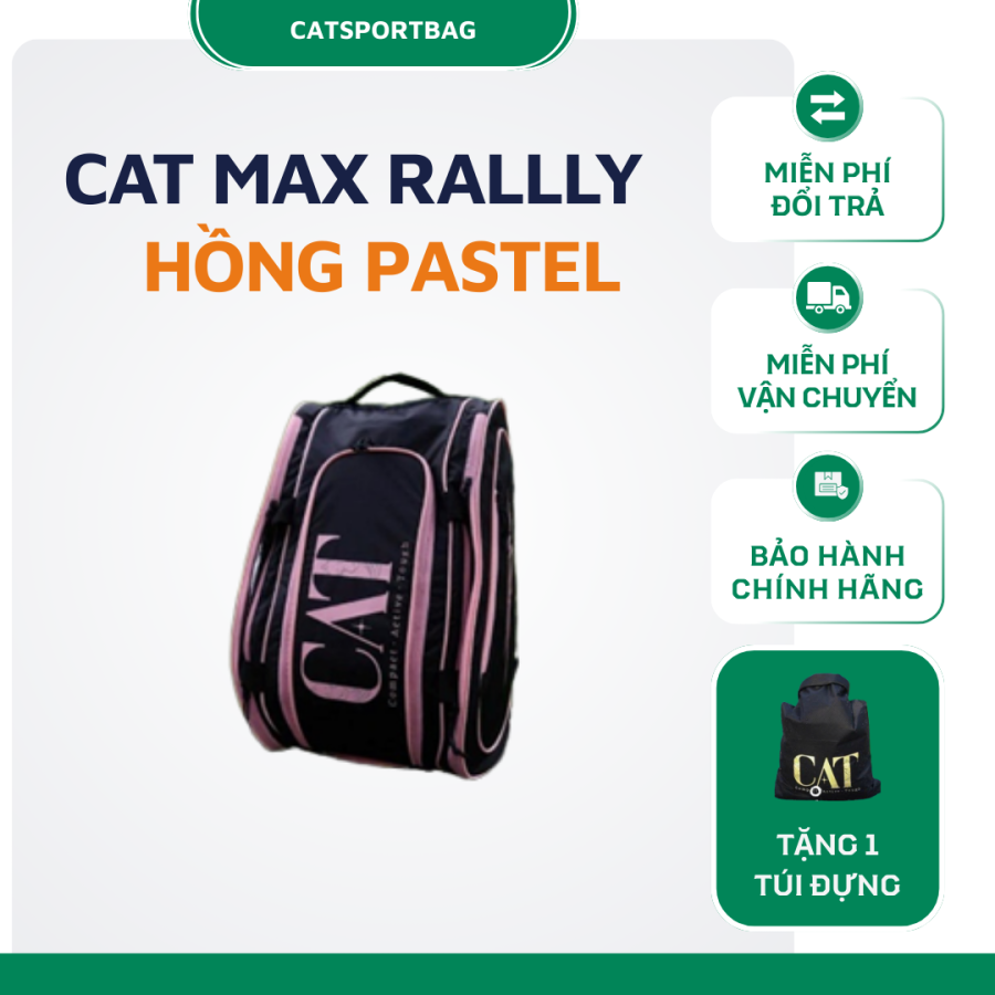 CAT Max Rally Hồng Pastel - Nữ